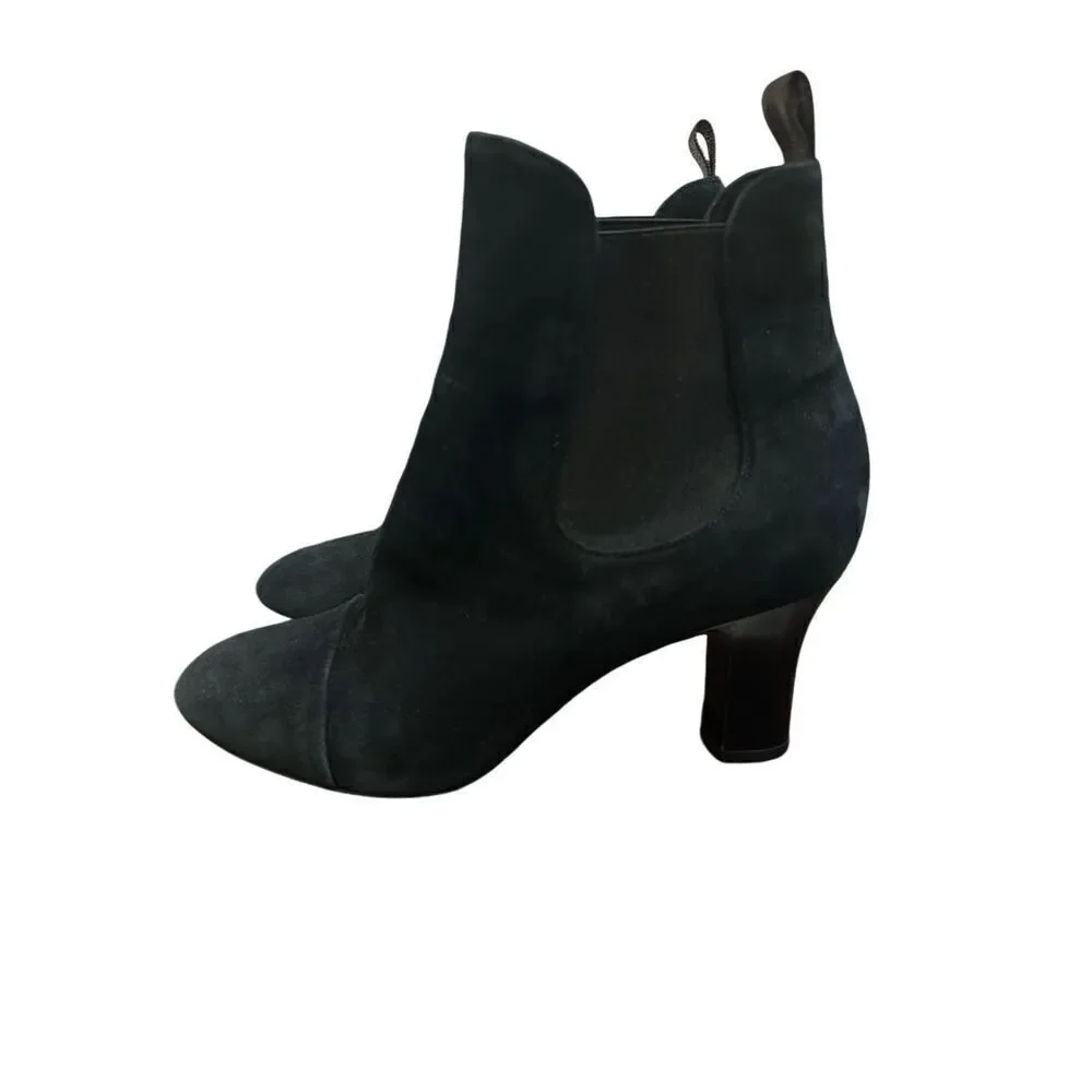 Louis Vuitton Suede Ankle Boots Size 361/2 Retail ( $1760) - Picture 2 of 12